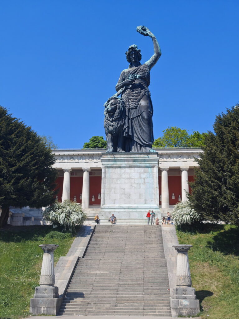 Die Bavaria Statue auf der Theresienwiese